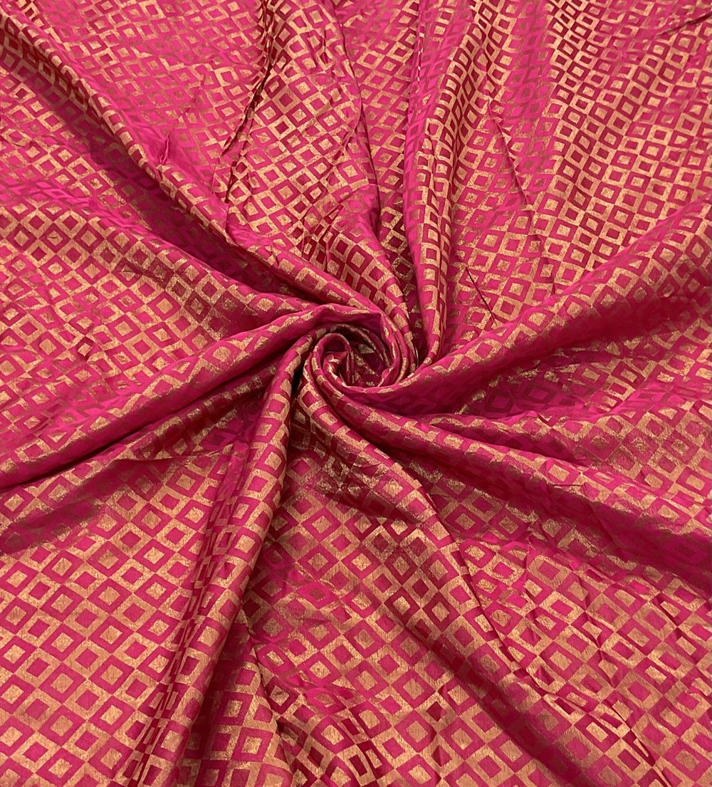 Zari Jacquard Tissue Fabric – 44” Wide – product image 4