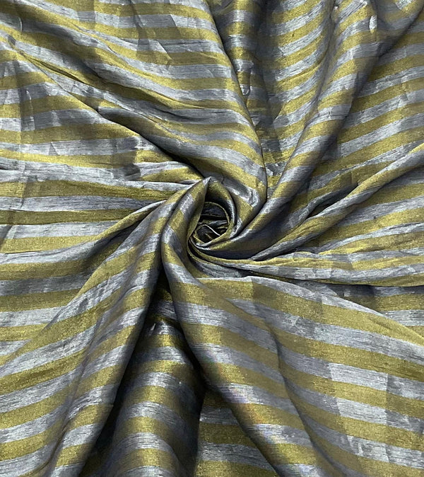 Base Tissue Organza Zari Patta Width 44”