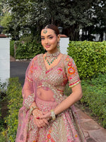 The Blossom Bloom Heritage Bridal Lehenga