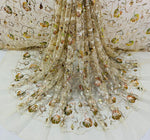 Base Imported Net Sequence Embroidery Width 60”